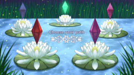 Cinderella Phenomenon: Evermore Route Selection Screen