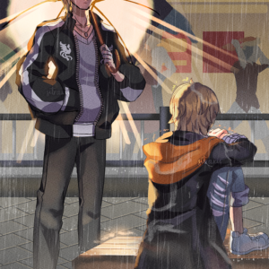 "Hey, friend."
